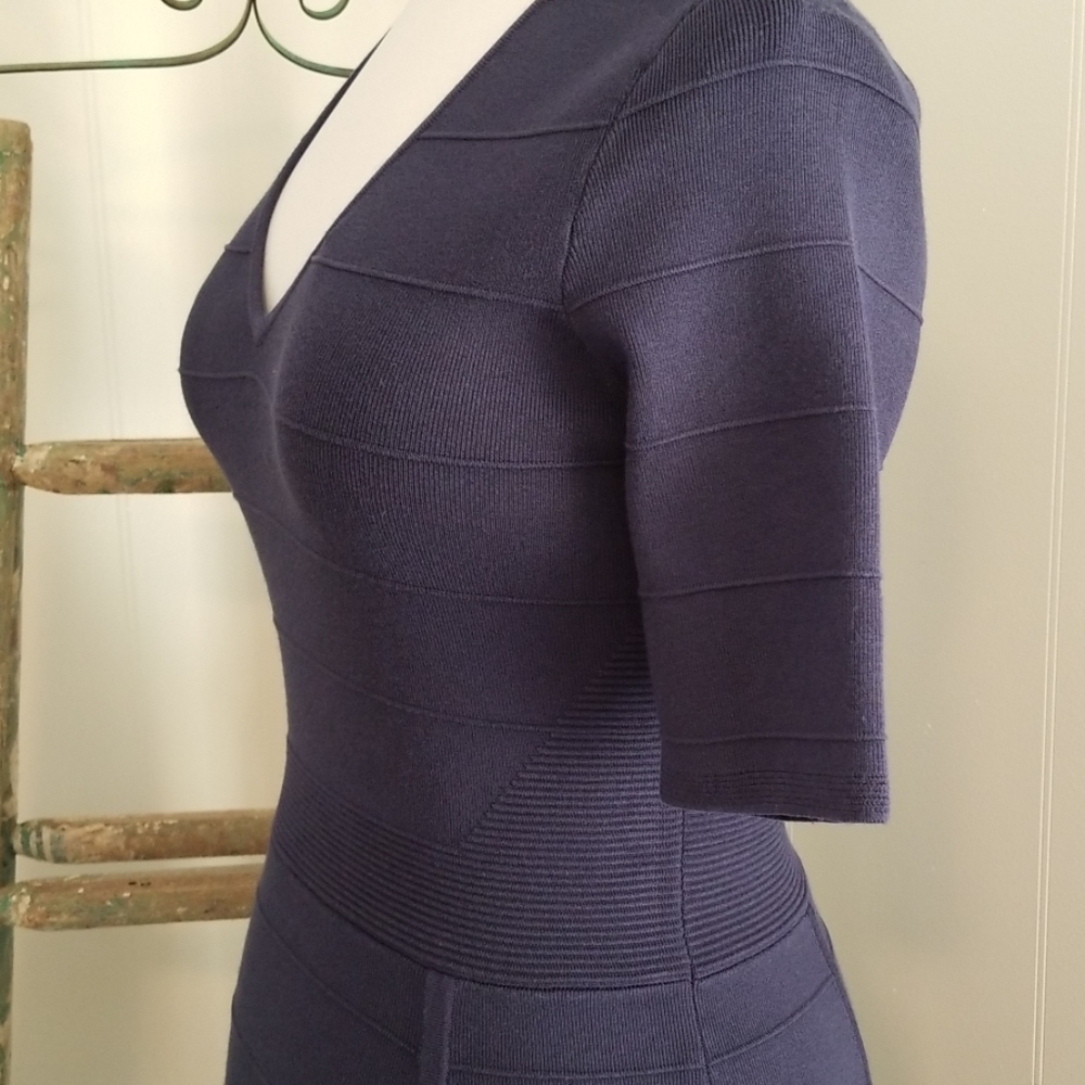 NWT Ann Taylor navy sweater dress